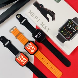 AMOLED SMART WATCH-Mk91 Max এখন মাত্র ১৯৯৯টাকা সাথে ৩ টি বেল্ট