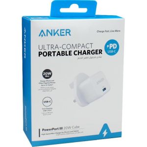 Anker PowerPort III 20W Cube PD US Plug – A2149