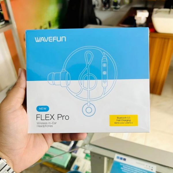 Wavefun Flex Pro Wireless Bluetooth Neckband Earphone - Image 3