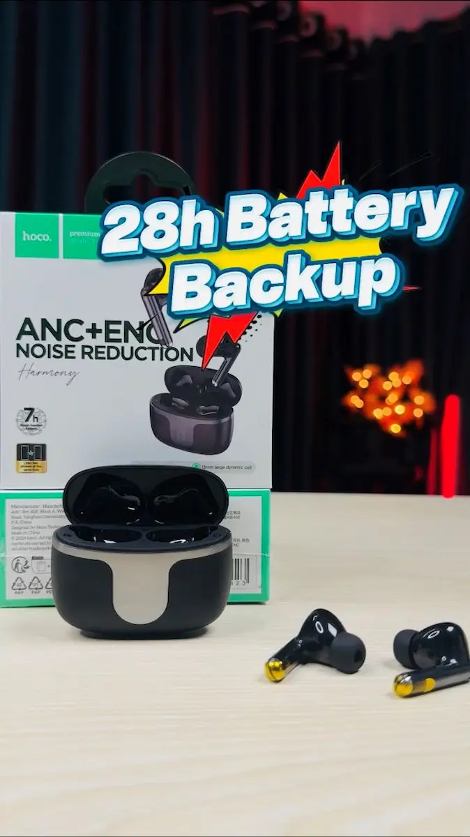 Hoco EQ10 Plus ANC+ENC Earbuds | Best Price in Bangladesh - Image 3