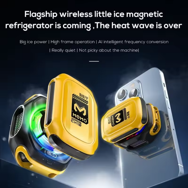 MEMO CX12 Mobile Cooler Radiator with Digital Display and Battery