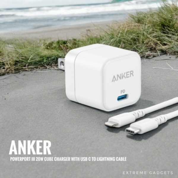 Original Anker 20W Charger for iPhone and iPad in Bangladesh