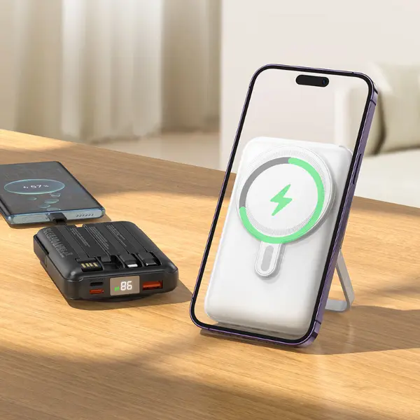 Hoco J135 Rico 22.5W wireless powerbank10000mAh - Image 5